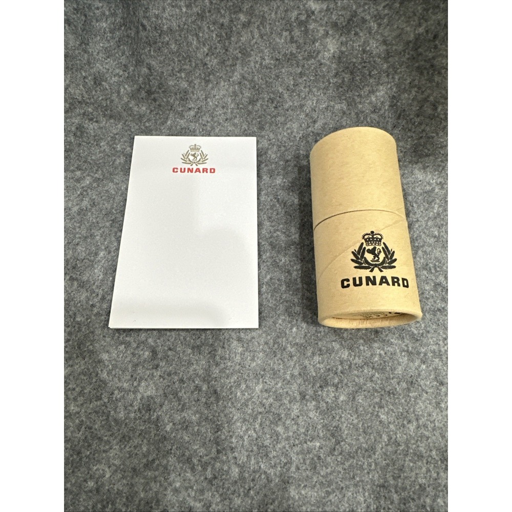 Cunard Colored pencil set with note pad